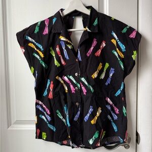 Vintage candy bow shirt